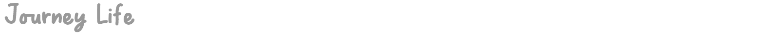 Journey Life font preview